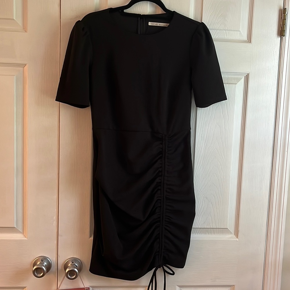 Rachel Roy rouched tie front bodycon mini dress
